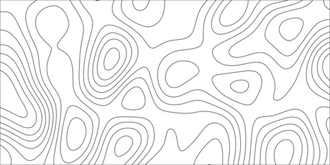Fototapete - abstract white wave paper curved reliefs background. Topography map pattern, Geographic curved. Topographic Maps can be used as backgrounds for brand projects, fabrics, packaging,