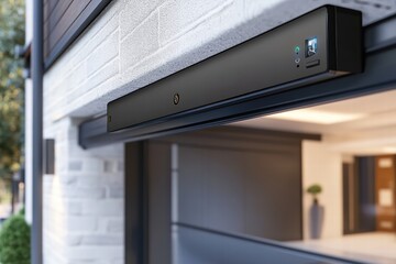 Poster - Smart garage device enables remote access for enhanced convenience and security