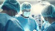 © Darunee - Skillful Surgeons Performing Surgery in Bright Operating Room with Blurred Equipment in Background