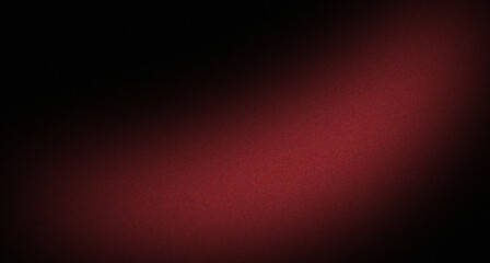 Wall Mural - red blue wave black grainy background, abstract color gradient shape glowing noise texture banner he