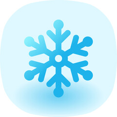 Wall Mural - snowflake