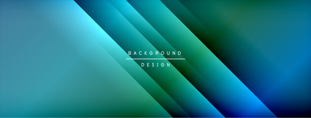 Wall Mural - colorful gradient with lines made of shadow and light. creative background