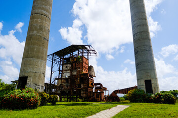 Abandoned sugar factory, Ingenio San Isidro, in the Ingenios Valley, Cuba