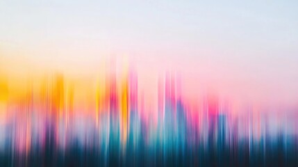 Aufkleber - Colorful abstract blur background with vibrant hues blending seamlessly against a clean white backdrop for artistic and design use
