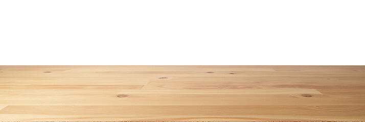 Poster - The real wood table top texture is ideal for creating product displays and design visuals with a clean white background._00003_