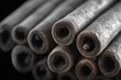© Vii - Close-up view of a bunch of metal pipes