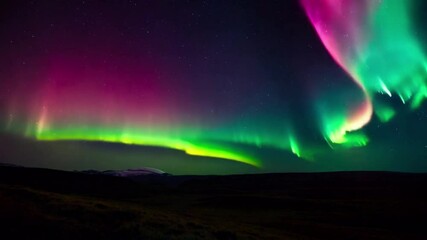 northern lights sky big city backgrounds beautiful natural phenomenon polar lights