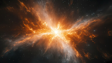 Wall Mural - Space nebulae supernova exploding stars and far off galaxies of a universe made of brilliant bright colors and intergalactic celestia cosmic wonder and magic, generative ai. Celestia. Illustration