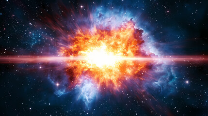 Wall Mural - space supernova