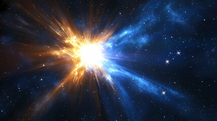 Wall Mural - space supernova