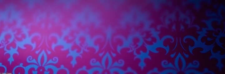 Elegant wallpaper featuring rich burgundy and deep blue hues with artistic bokeh effect