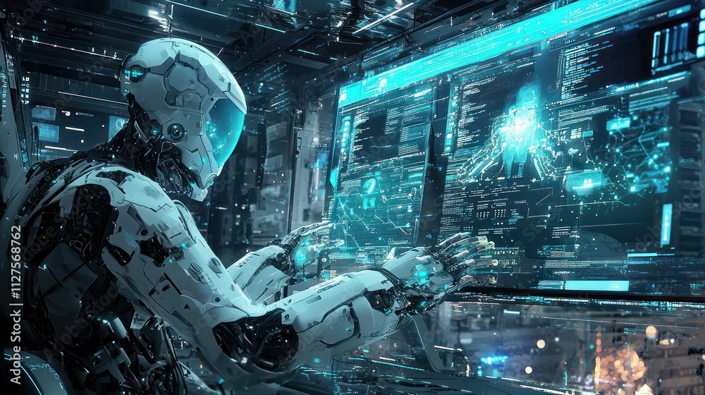 AI in Data Center Operations - IT specialists using AI tools for ...