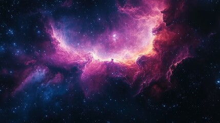 Wall Mural - Colorful space galaxy cloud nebula. Stary night cosmos. Universe science astronomy. Supernova background wallpaper