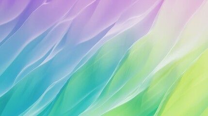 Poster - Smooth pastel color gradient background creating flowing wavy shapes with a beautiful abstract design, perfect for presentations, websites, and social media