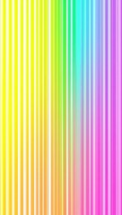 Poster - Vertical stripes of varying colors blend seamlessly, creating a vibrant rainbow gradient that evokes a sense of joy and energy, perfect for backgrounds, banners, and digital designs