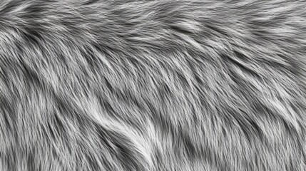 seamless silver fur pattern texture. photoshop textures. ultra realistic. photorealistic