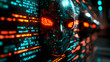 © Siasart - Cybersecurity Masks Reveal Digital Threats, Protecting Data with Advanced Encryption
