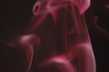 Wall Mural - close up of incense smoke as background. smoke is the gaseous products of burning materials especial