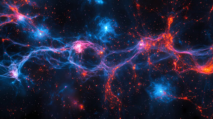 Wall Mural - big bang galaxy