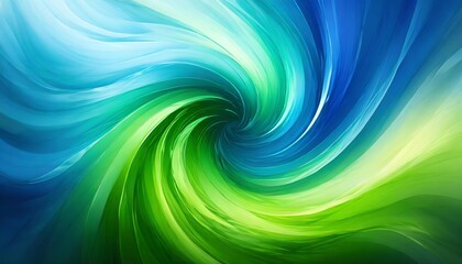 Poster - Stunning Abstract Blue Green Swirl Background - A Captivating Visual Experience of Fluid Motion and Color Harmony Perfect for Creative Projects and Digital Art