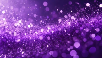Poster - Stunning Abstract Purple Sparkle Particles Background - A Dreamy and Enchanting Visual Experience Perfect for Creative Projects, Digital Art, and Graphic Design