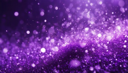 Poster - Stunning Abstract Purple Sparkle Particles Background - A Mesmerizing Visual Experience of Shimmering Lights and Ethereal Beauty Perfect for Digital Art, Wallpapers, and Creative Projects