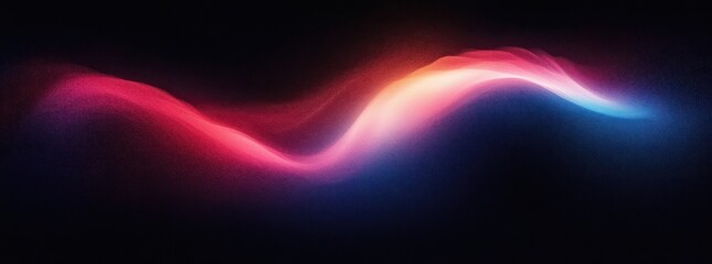 Poster - Vibrant Abstract Color Gradient Wave Smooth Background Poster Design