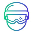 © Darwin Mulya - goggles Line Gradient Icon