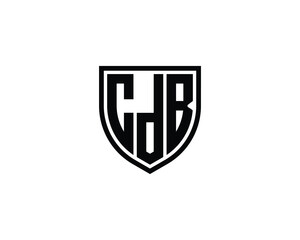 Fototapete - CDB logo design vector template. CDB