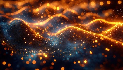 Aufkleber - Digital Token Ecosystem Interconnected Network of Blockchain Assets and Technologies