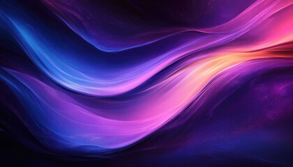 Vibrant Abstract Wave Design Fluid Art Background
