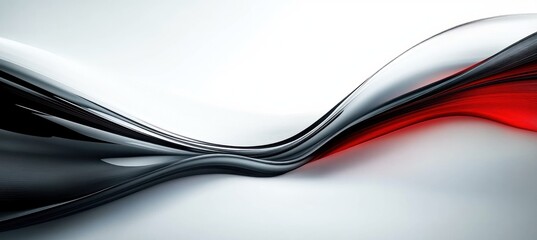Poster - Elegant Flowing Lines in Modern Abstract Design