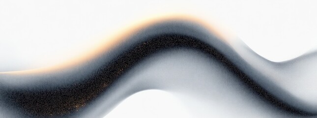 Poster - Grayscale Abstract Background with Soft Gradient Noise Texture and Light Diffusion