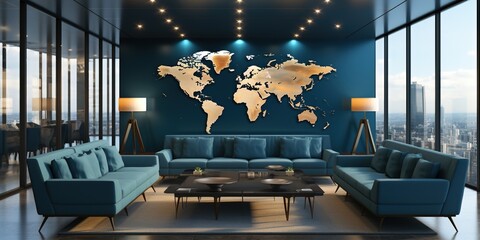 Wall Mural - interior of a hotel room