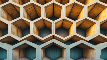 Wall Mural - elegant minimalist geometry