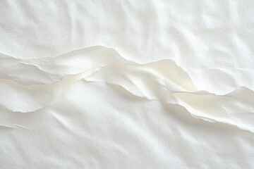Aufkleber - White Paper Background Texture with Natural Fiber Details