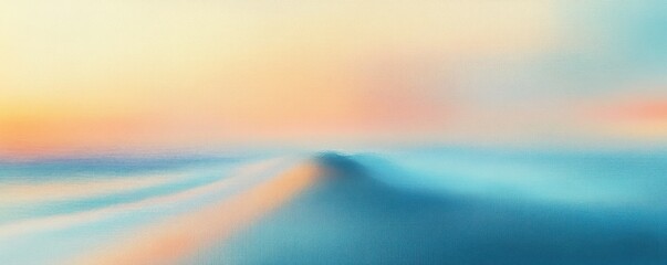 Aufkleber - Pastel Gradient Background Soft Texture Light Colors Smooth Design Abstract Banner Header Wallpaper