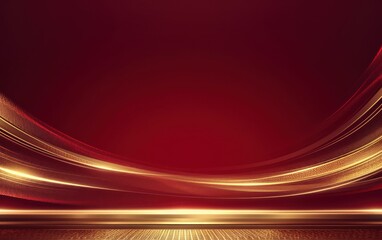 Wall Mural - A luxurious abstract gradient background with deep reds and golds. featuring rich, warm color transitions. highlighting elegance and opulence. ideal for premium branding