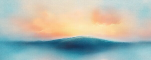 Aufkleber - Pastel Gradient Background Soft Smooth Noise Texture Banner Cover Design