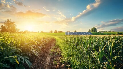 Poster - futuristic solar powered irrigation system integrated with an iot enabled agricultural network