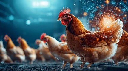 Poster - automated feeding system for chickens connected to an iot network for real time monitoring and data 