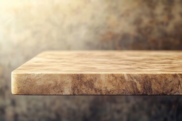 Poster - Close-up of a textured tabletop with a blurred background.
