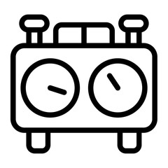 Wall Mural - Stopwatch icon