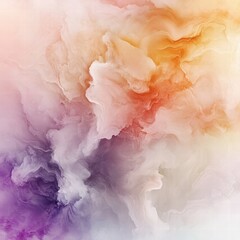 Poster - Abstract Colorful Swirls in Soft Pastel Hues for Creative Designs