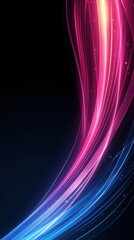 Wall Mural - A vibrant abstract gradient background. featuring bold neon colors and fluid shapes. emphasizing energy and creativity. ideal for music and entertainment promotions