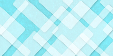 Poster - Abstract modern blue with grunge effect pattern geometric luxury gradient line background random square shape. 3d shadow effects, modern design template background. layered geometric triangle shapes.