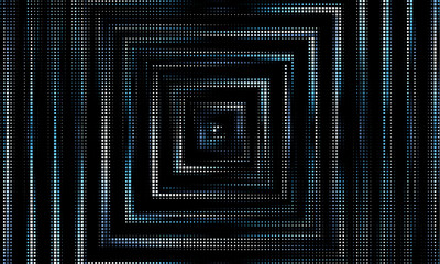 Poster - Captivating Abstract Spiral Pattern Featuring Striking Light and Dark Contrast Elements