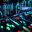 © Alex - Abstract digital data visualization with vibrant colors and dynamic patterns.
