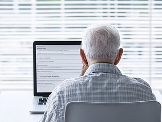 Poster - Taxpayer receiving approval notice on their email shown on a laptop screen