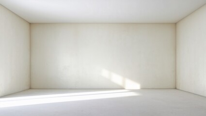 Poster - white open space, blank wall